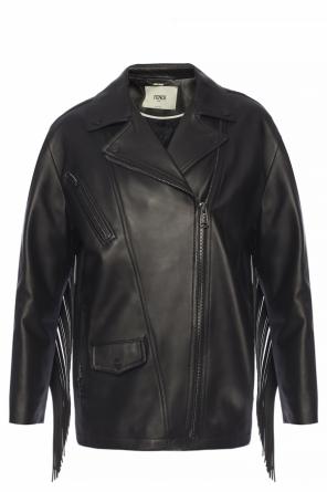 Fringed biker jacket, zdjęcie 1 Fringed biker jacket od Fendi